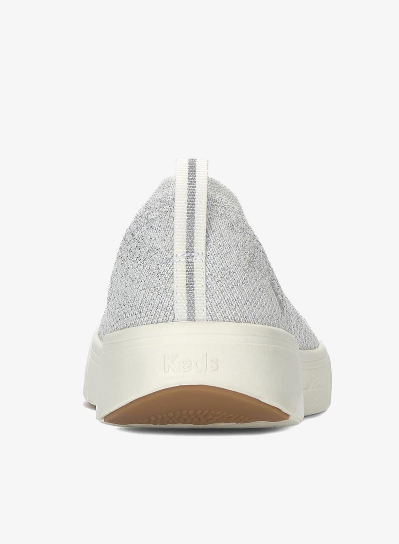 Keds Women's BlissWalk Skimmer Casual Sneaker Silver - Image 2